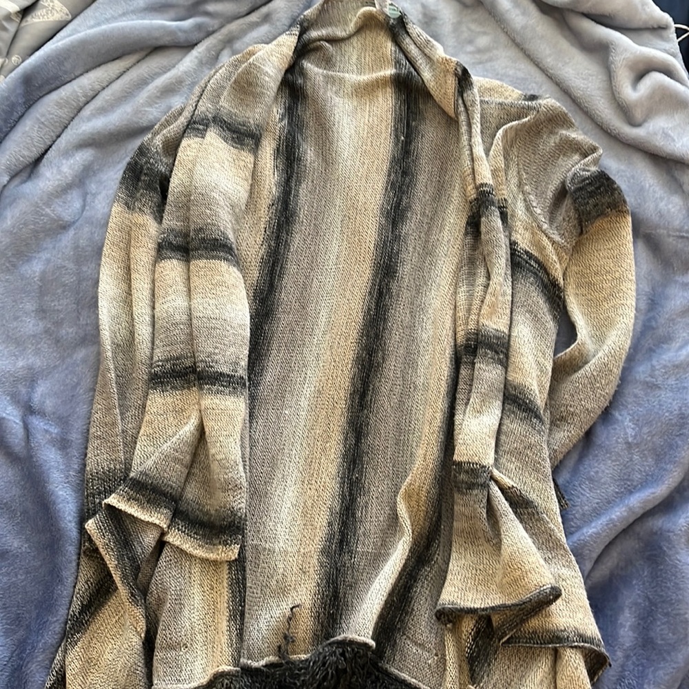 Maurice’s neutral colored cardigan size M